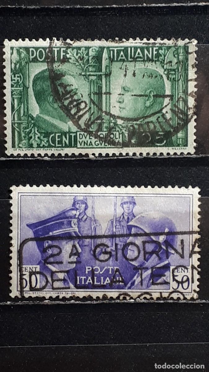 Sellos: ITALIA. A&Ntilde;O 1941. &deg;. Yvert 434/5
