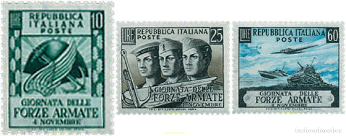 Timbres: 42256 MNH ITALIA 1952 DIA DE LA ARMADA