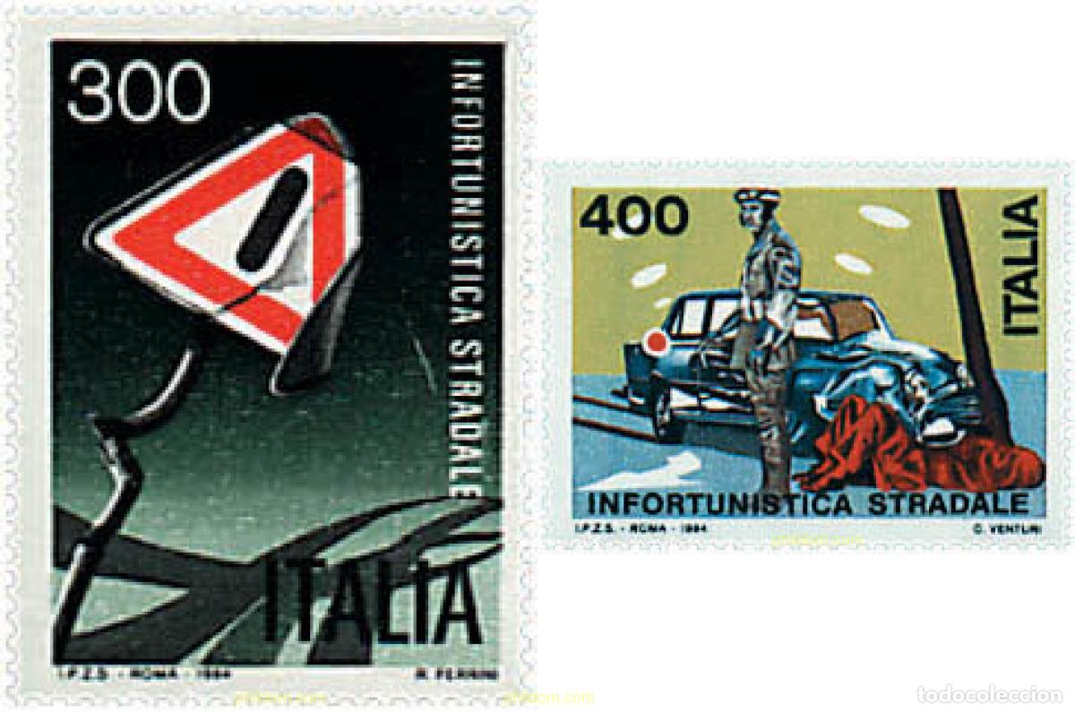 Timbres: 42286 MNH ITALIA 1984 SEGURIDAD VIAL