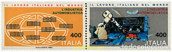 Timbres: 6739 MNH ITALIA 1983 TECNOLOGIA ITALIANA EN EL MUNDO