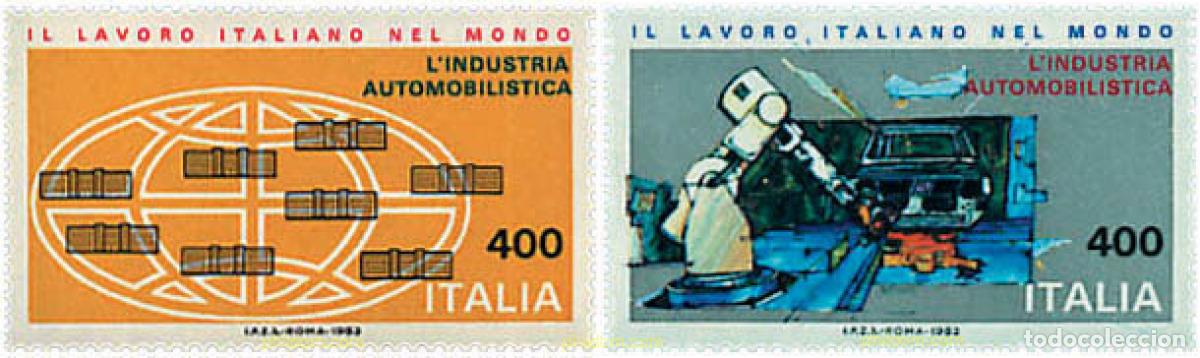 Stamps: 42285 MNH ITALIA 1983 TECNOLOGIA ITALIANA EN EL MUNDO