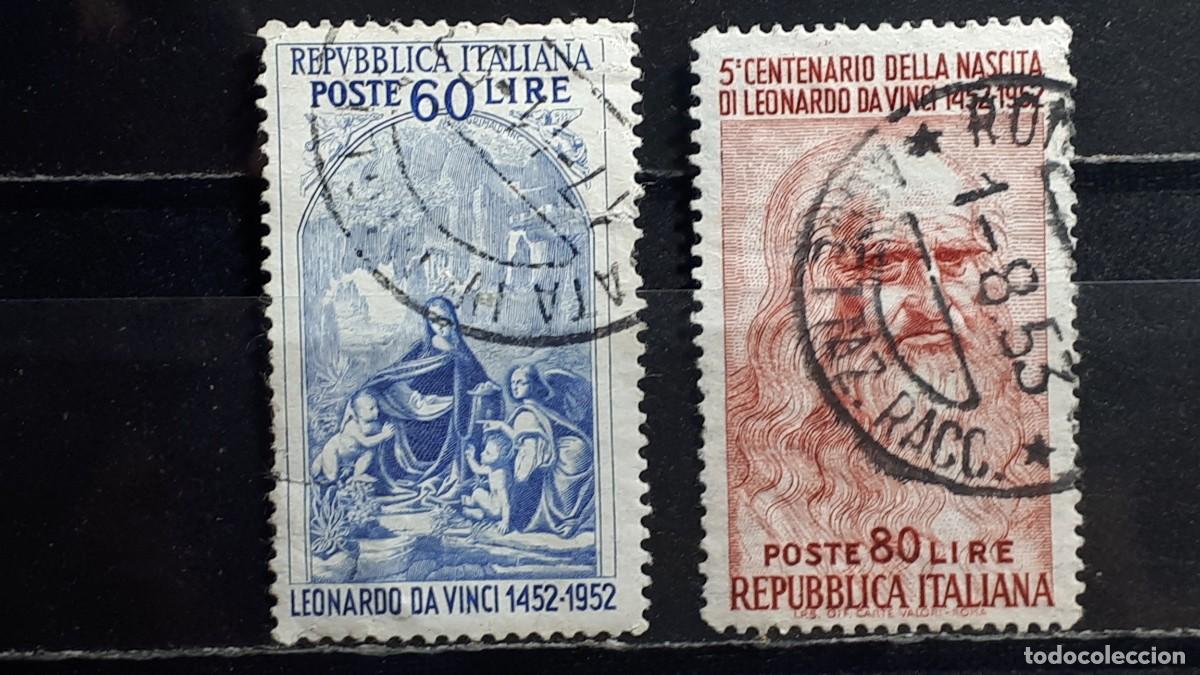 Sellos: ITALIA. A&Ntilde;O 1952. &deg;. Yvert 625/6. Bien centrado