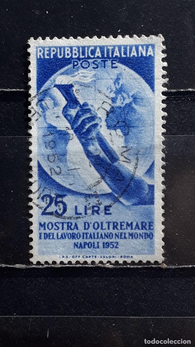 Sellos: ITALIA. A&Ntilde;O 1952. &deg;. Yvert 629