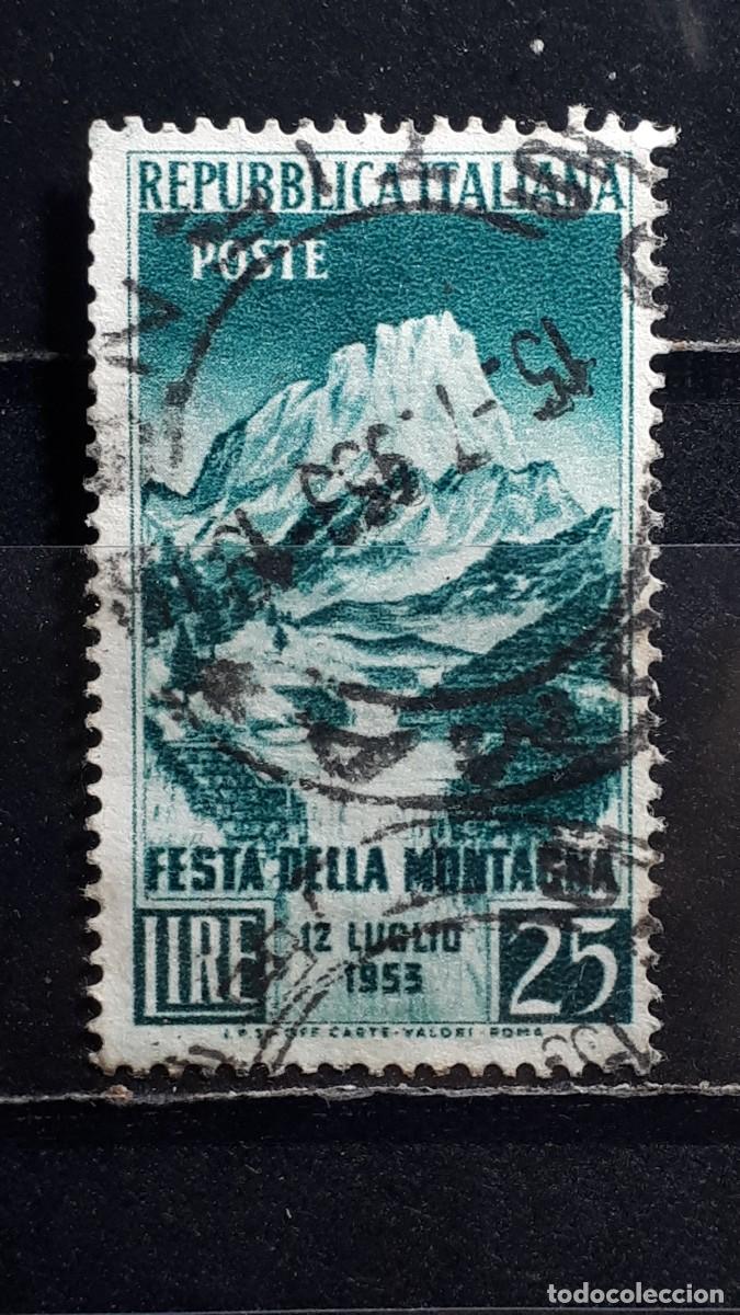 Sellos: ITALIA. A&Ntilde;O 1953. &deg;. Yvert 657