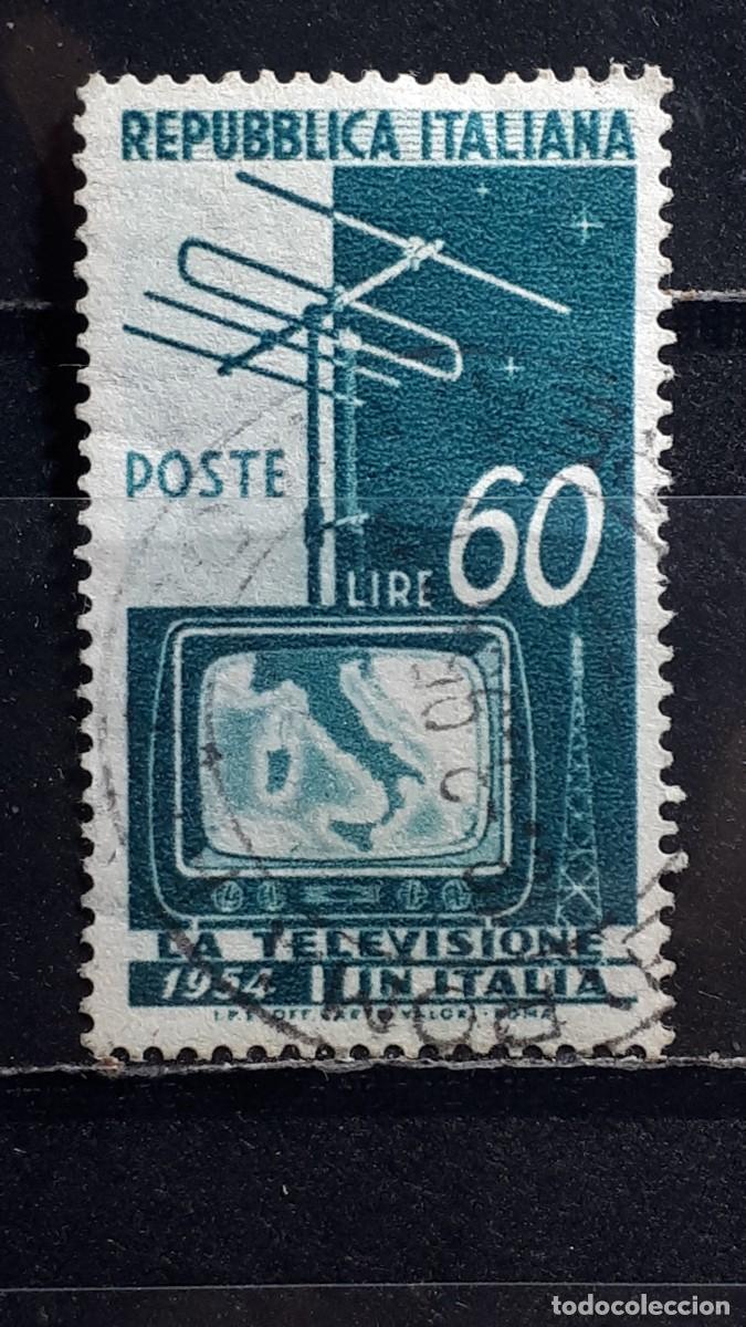 Sellos: ITALIA. A&Ntilde;O 1954. &deg;. Yvert 673