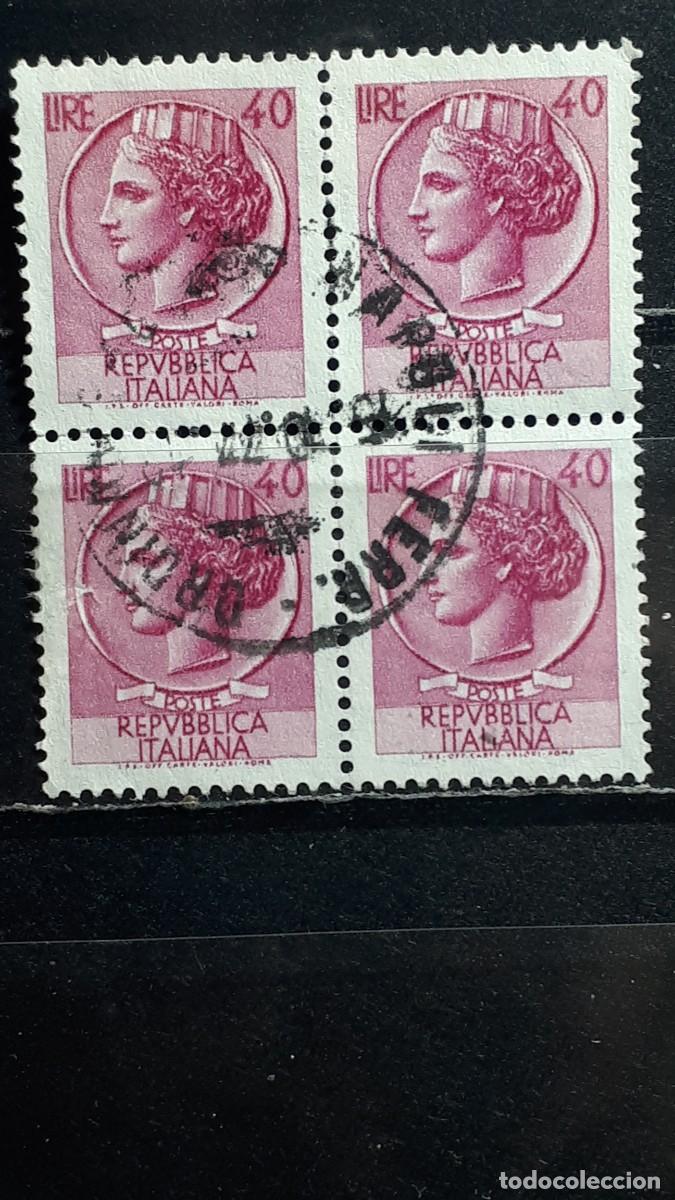 Sellos: ITALIA. A&Ntilde;O 1955. &deg;. Yvert 717A