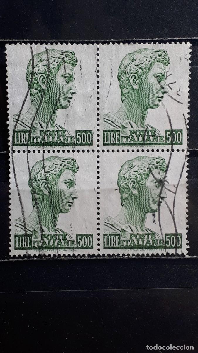 Sellos: ITALIA. A&Ntilde;O 1957. &deg;. Yvert 738