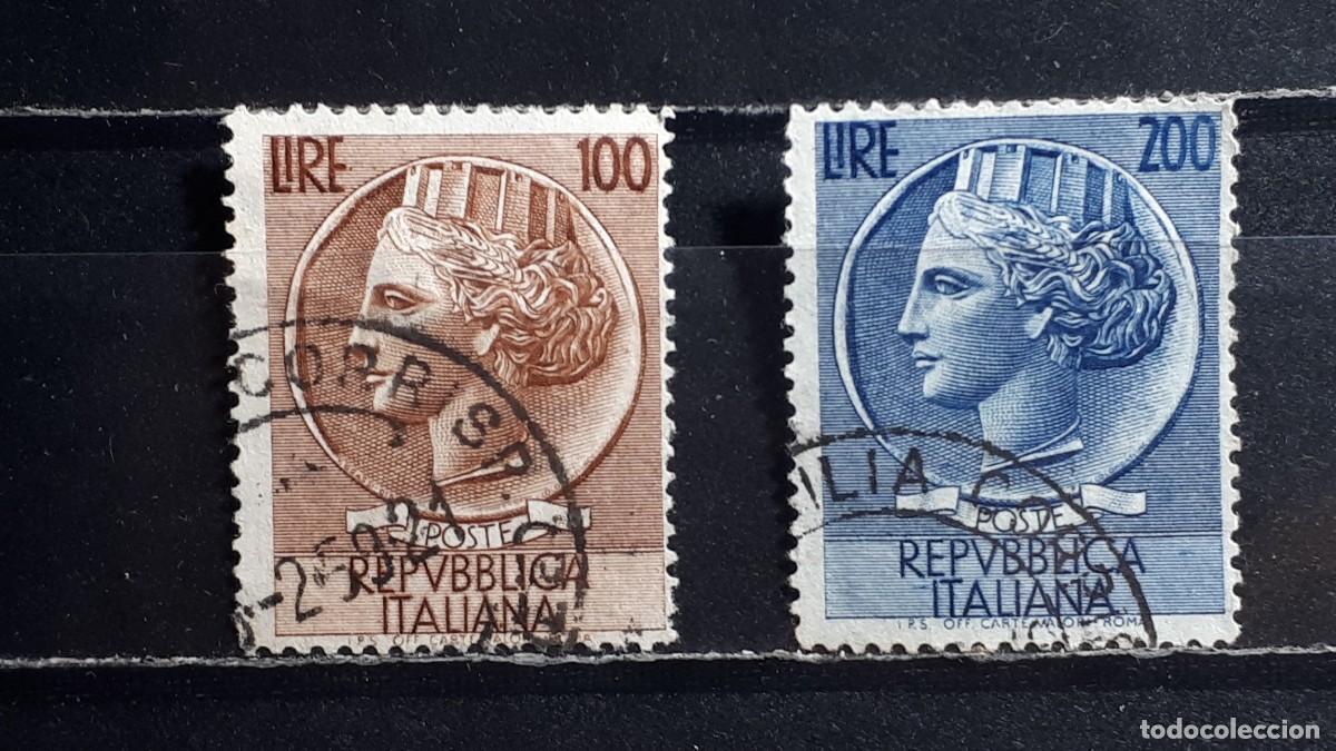 Sellos: ITALIA. A&Ntilde;O 1955. &deg;. Yvert 729/A