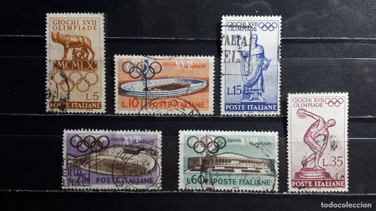 Briefmarken: ITALIA. A&Ntilde;O 1960. &deg;. Yvert 812/7