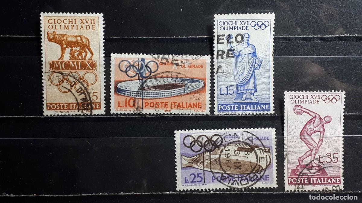 Briefmarken: ITALIA. A&Ntilde;O 1960. &deg;. Yvert 812/6