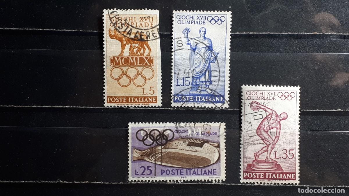 Briefmarken: ITALIA. A&Ntilde;O 1960. &deg;. Yvert 812, 814/6