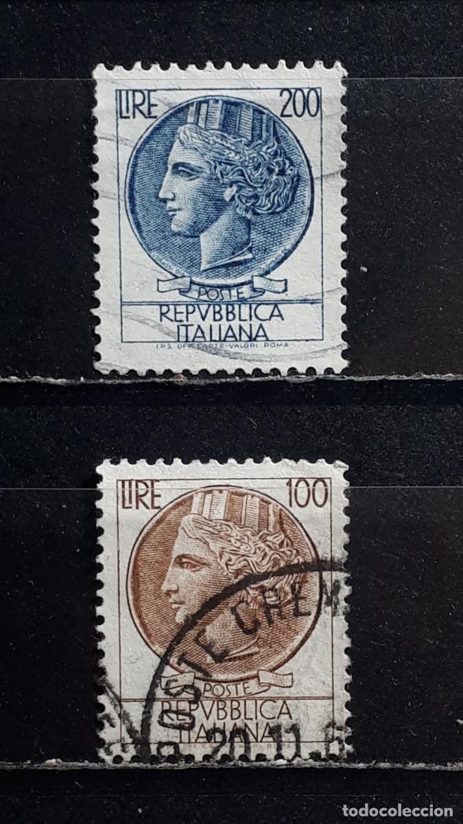 Briefmarken: ITALIA. A&Ntilde;O 1959. &deg;. Yvert 802/3