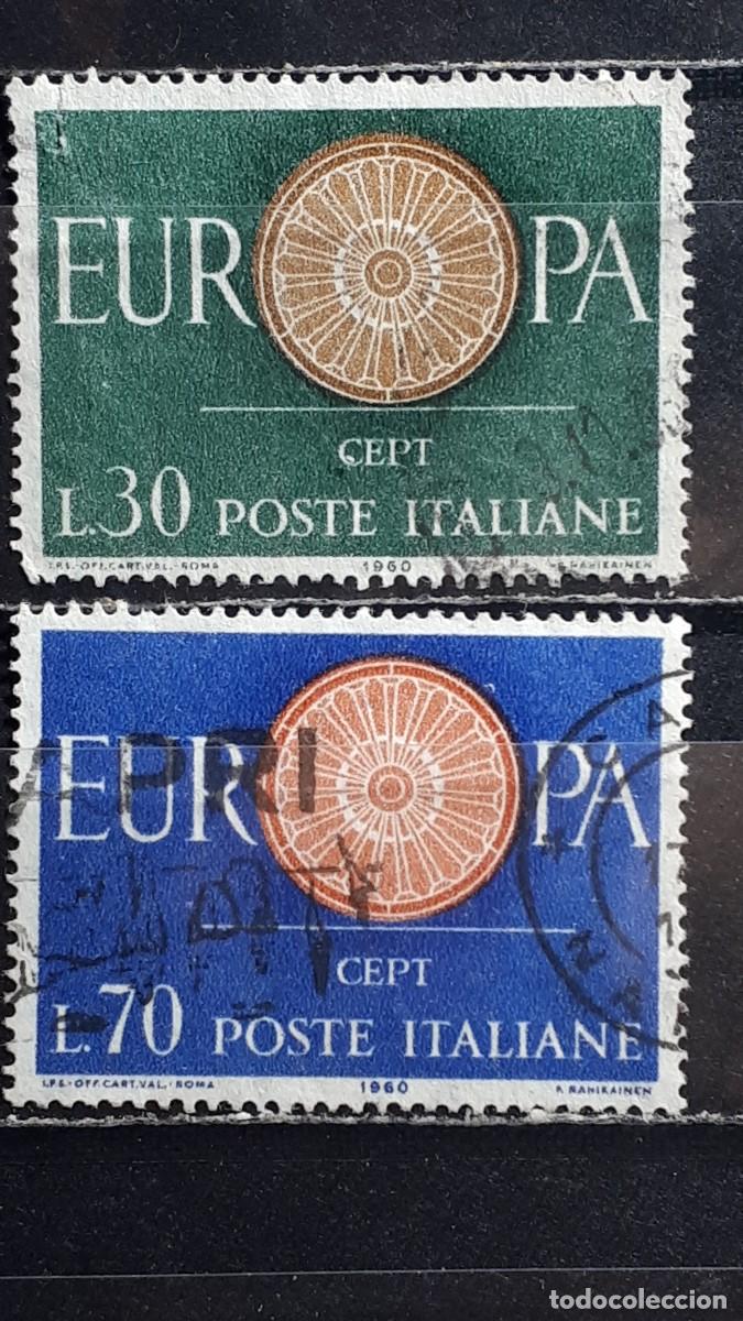 Briefmarken: ITALIA. A&Ntilde;O 1960. &deg;. Yvert 822/3