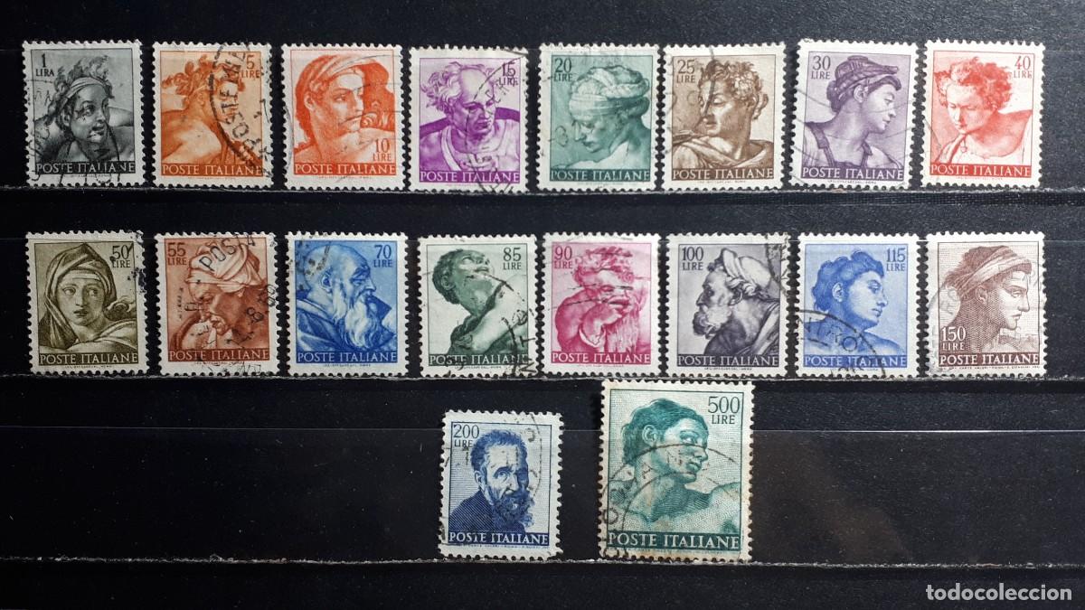 Sellos: ITALIA. A&Ntilde;O 1961. &deg;. Yvert 826/43. Falta 844