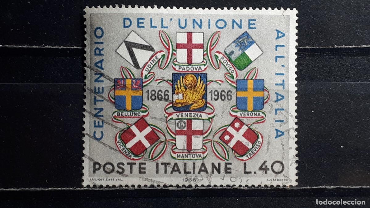 Stamps: ITALIA. A&Ntilde;O 1966. &deg;. Yvert 944