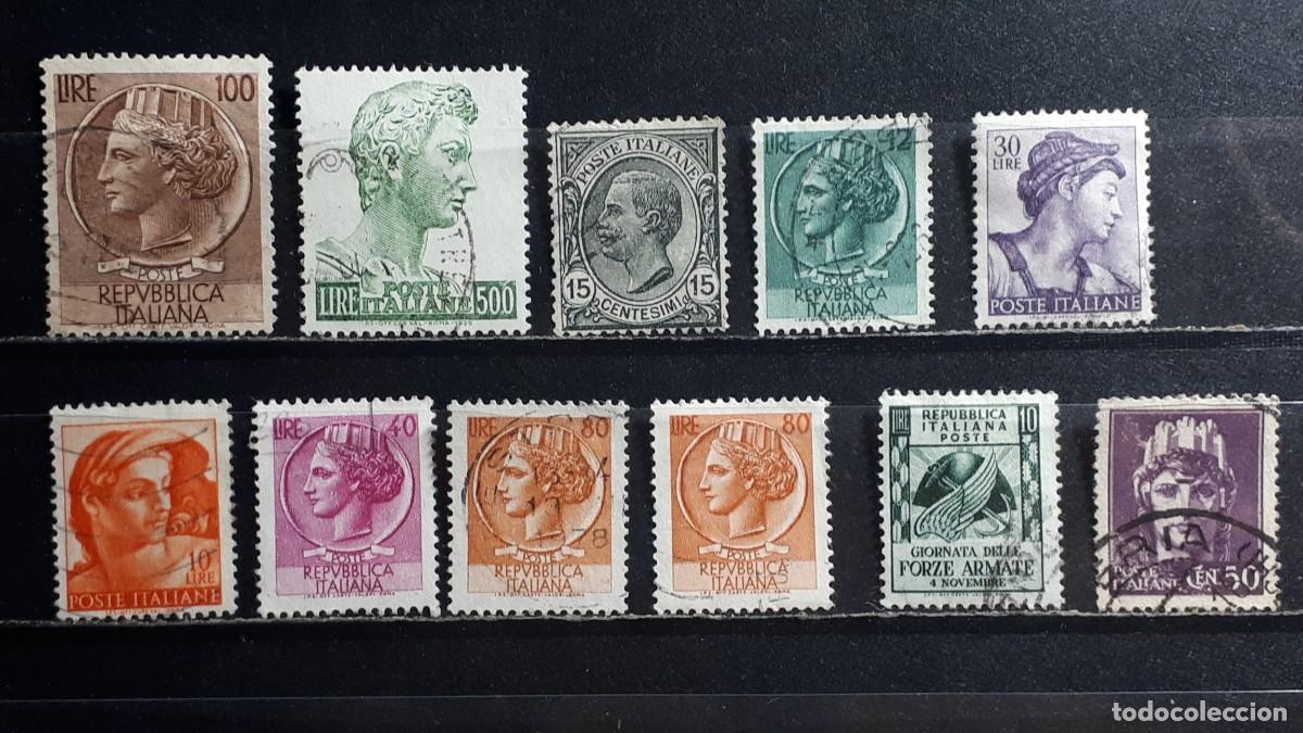 Sellos: ITALIA. &deg;. A CATALOGAR