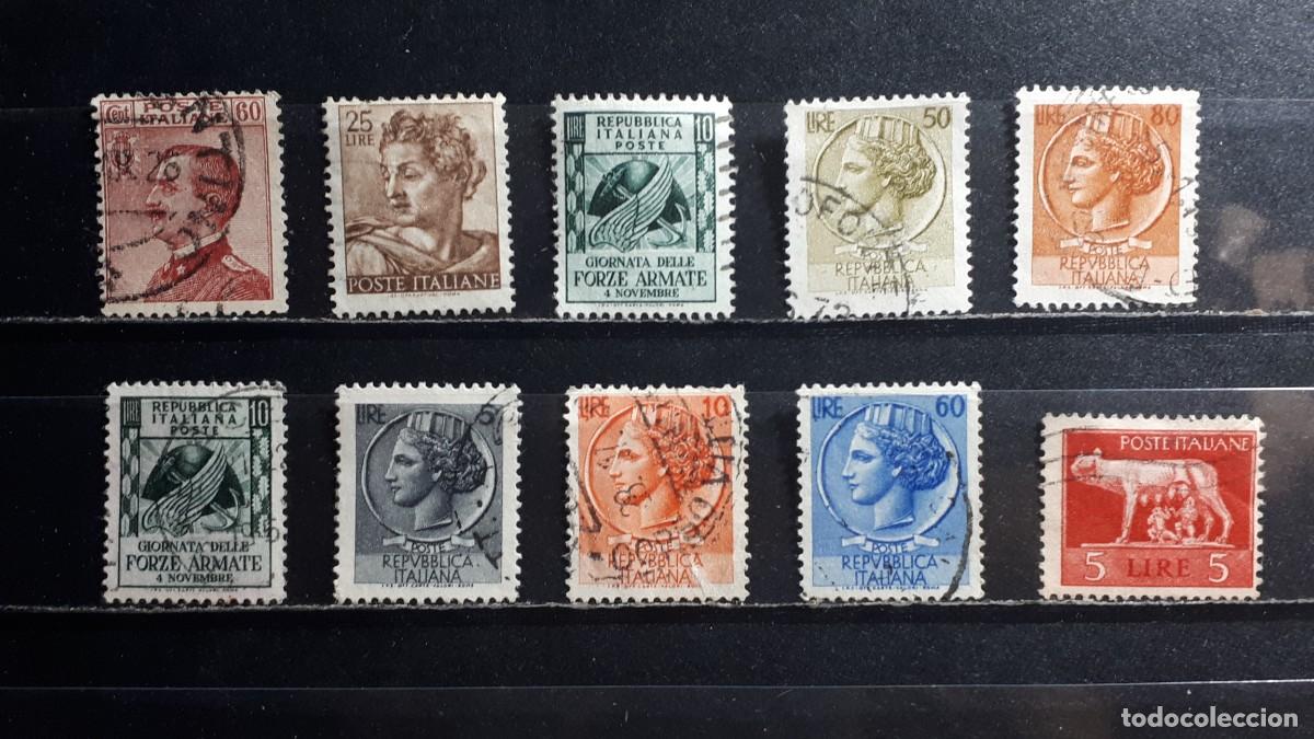 Sellos: ITALIA. &deg;. A CATALOGAR