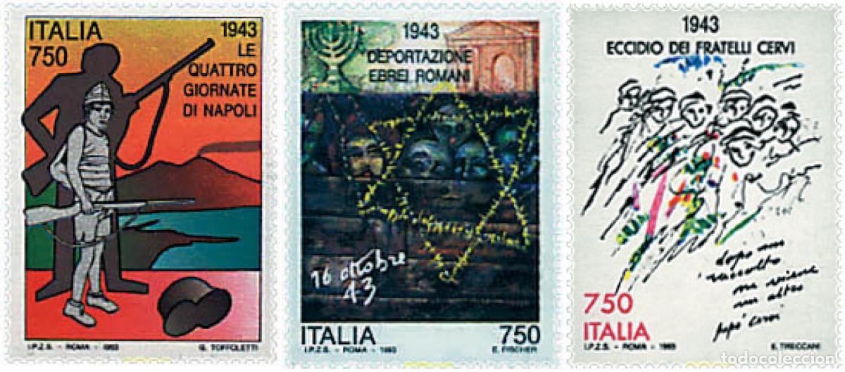 Selos: 55312 MNH ITALIA 1993 LA SEGUNDA GUERRA MUNDIAL
