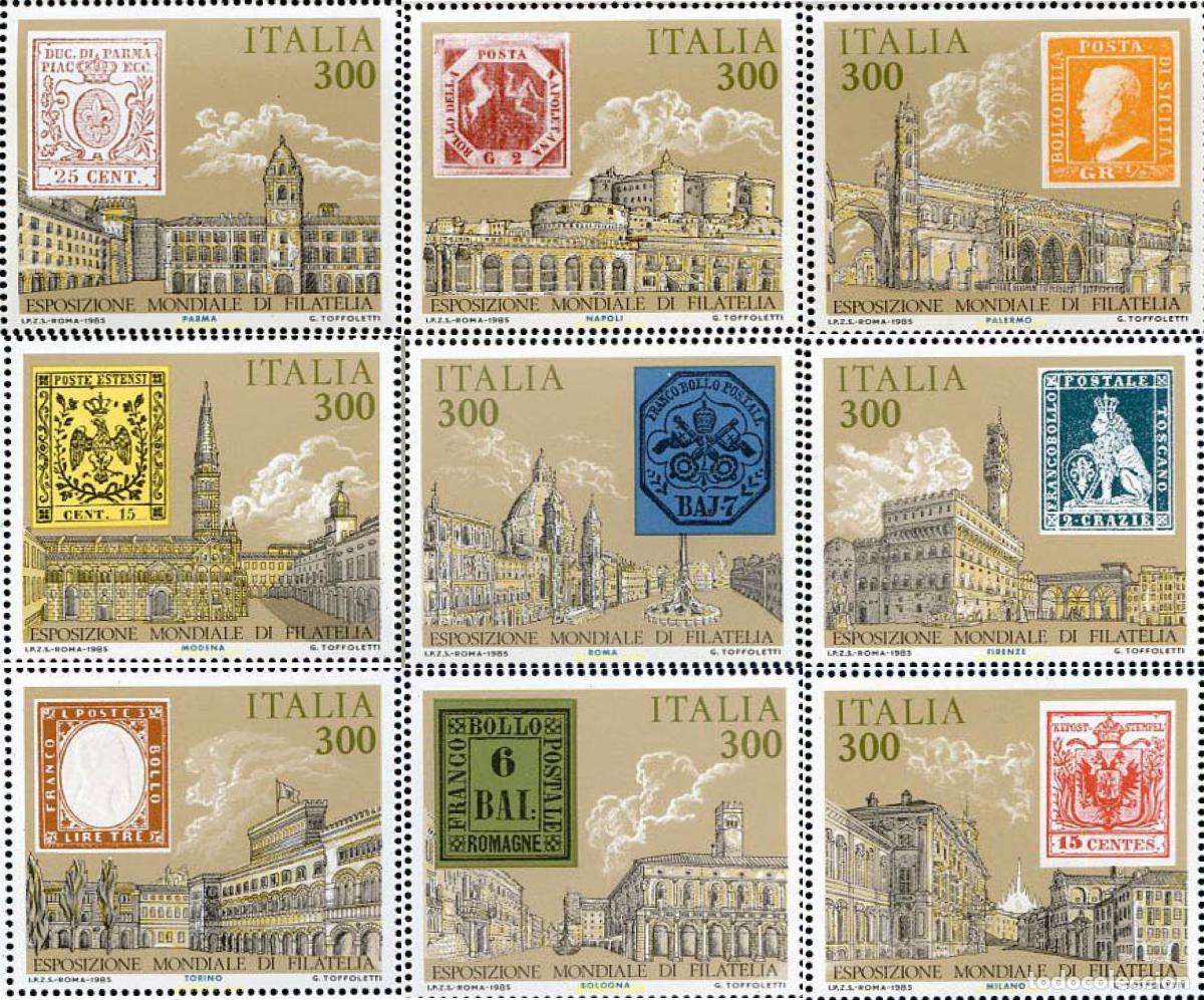 Briefmarken: 48742 MNH ITALIA 1985 ITALIA 85. EXPOSICION FILATELICA INTERNACIONAL