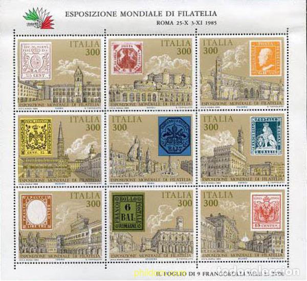 Francobolli: 147384 MNH ITALIA 1985 ITALIA 85. EXPOSICION FILATELICA INTERNACIONAL