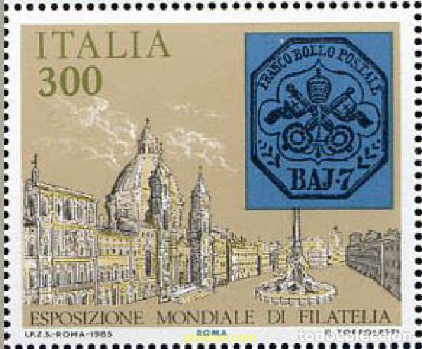 Francobolli: 681594 MNH ITALIA 1985 ITALIA 85. EXPOSICION FILATELICA INTERNACIONAL
