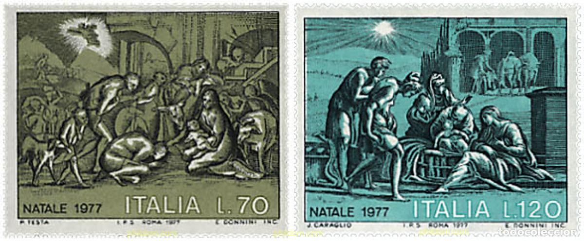 Briefmarken: 50234 MNH ITALIA 1977 NAVIDAD