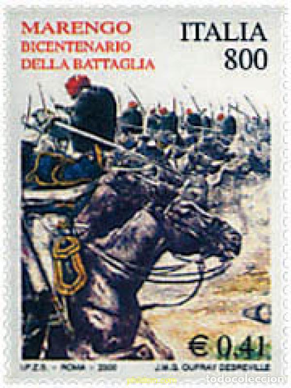 Sellos: 52149 MNH ITALIA 2000 BICENTENARIO DE LA BATALLA DE MARENGO