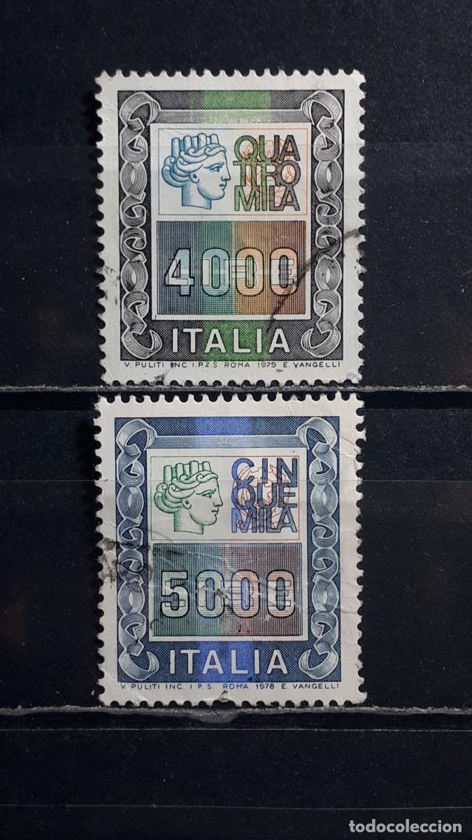 Selos: ITALIA. A&Ntilde;O 1978. &deg;. YVERT 1370/1