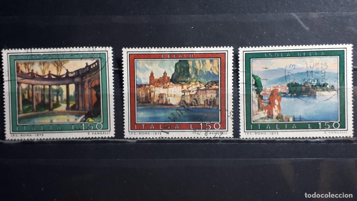 Selos: ITALIA. A&Ntilde;O 1975. &deg;. YVERT 1226/8