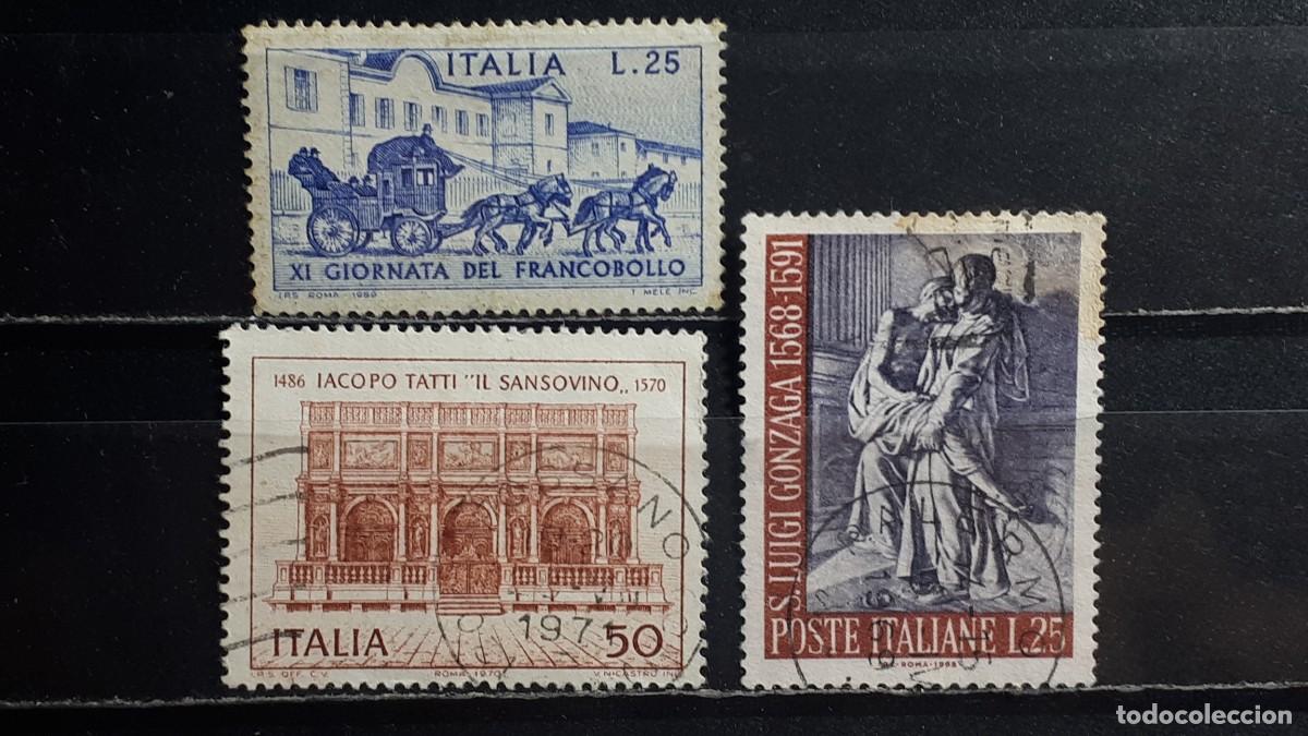 Sellos: ITALIA. A&Ntilde;O 1968-9. &deg;. YVERT 1014, 1040, 1054