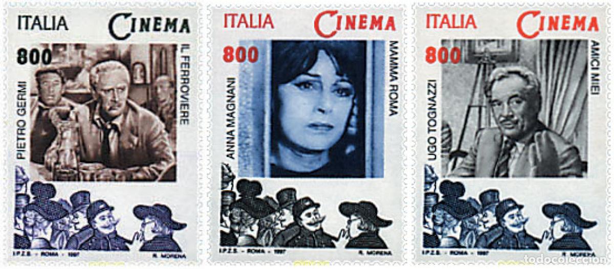 Sellos: 55316 MNH ITALIA 1997 CINE ITALIANO