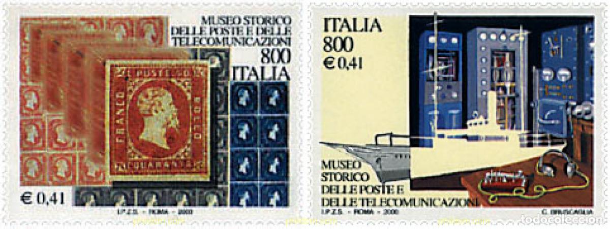 Sellos: 56043 MNH ITALIA 2000 TESOROS DE MUSEOS Y ARCHIVOS NACIONALES