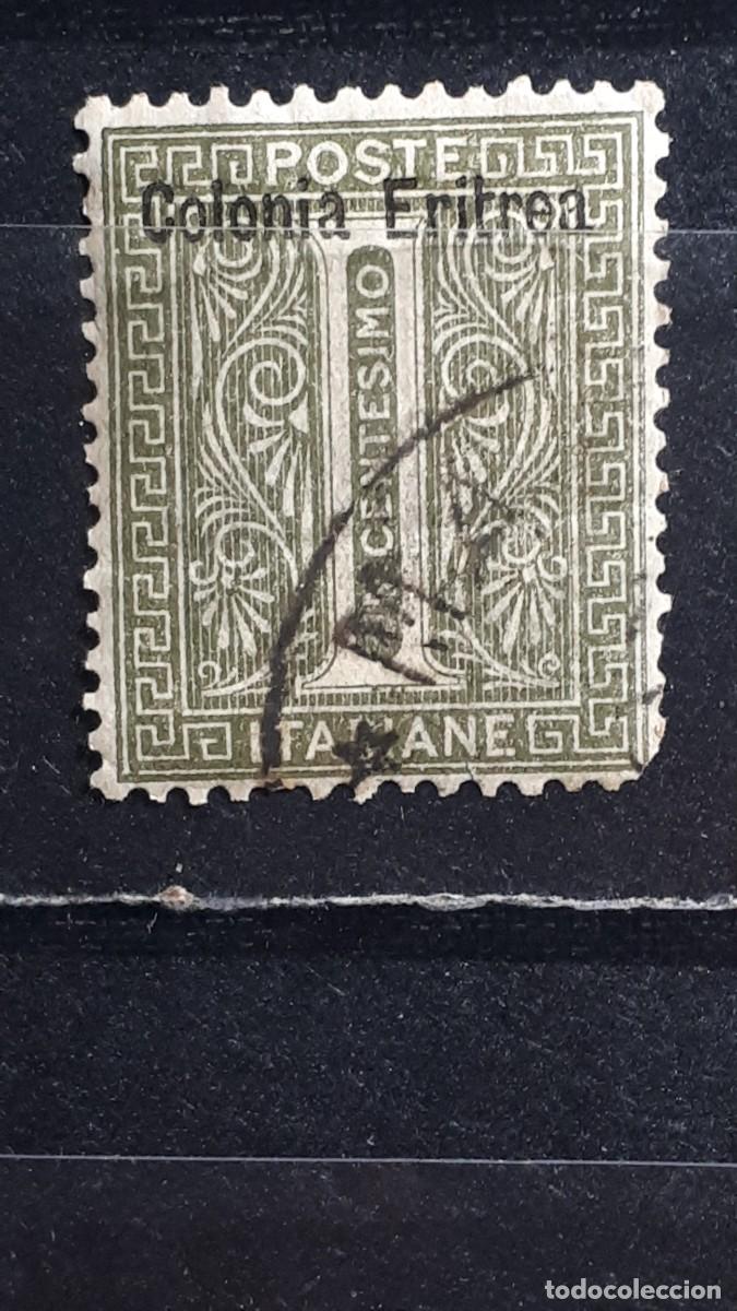 Sellos: ITALIA. ERITREA. A&Ntilde;O 1863-5. &deg;.