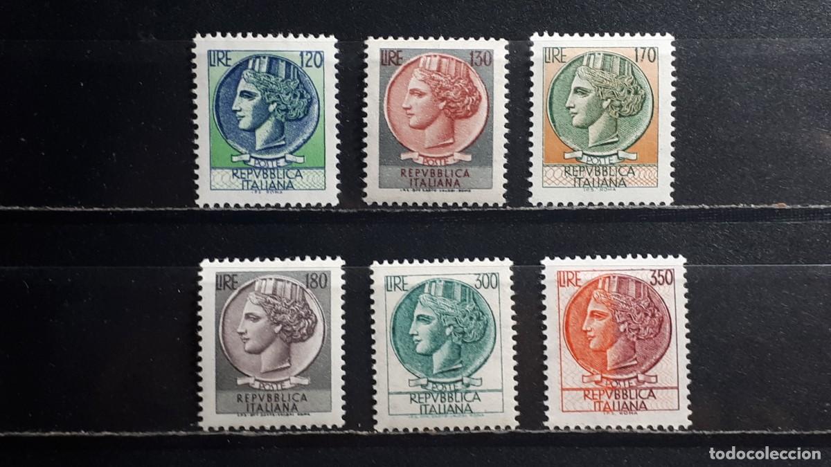 Sellos: ITALIA. *. A CATALOGAR b&aacute;sica entre 1953-68.