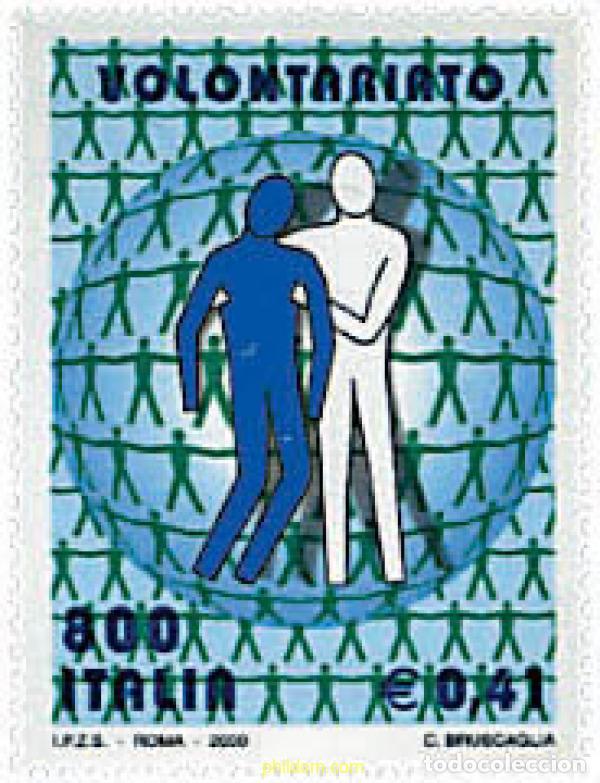 Selos: 58780 MNH ITALIA 2000 VOLUNTARIADO