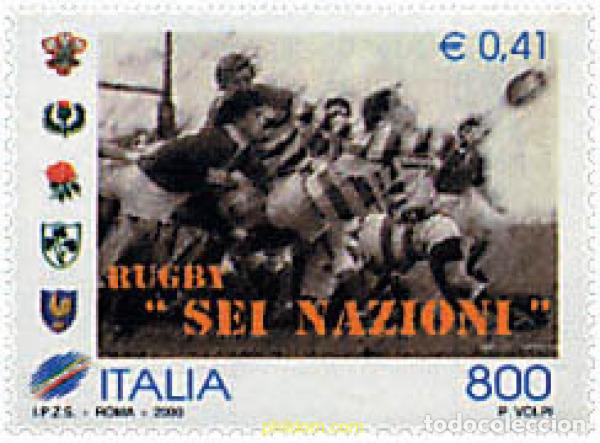 Briefmarken: 67126 MNH ITALIA 2000 TROFEO SEIS NACIONES DE RUGBY