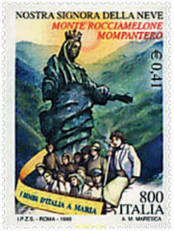 Stamps: 58823 MNH ITALIA 1999 NUESTRA SRA. DE LAS NIEVES