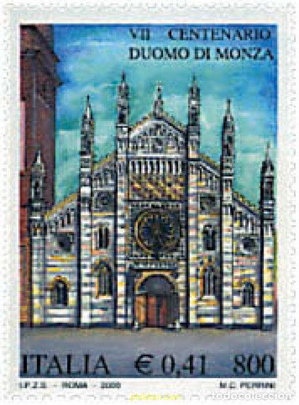 Selos: 58835 MNH ITALIA 2000 700 ANIVERSARIO DE LA CATEDRAL DE MONZA
