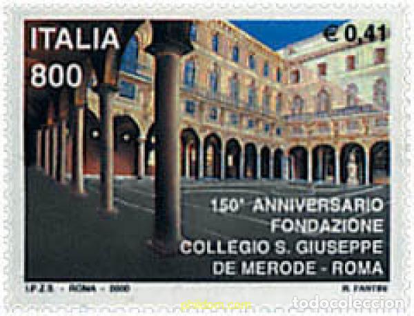 Briefmarken: 58830 MNH ITALIA 2000 150 ANIVERSARIO DEL COLEGIO SAN JOSE MERODE-ROMA