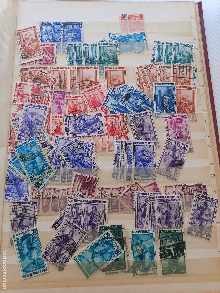 Briefmarken: Lote de sellos de Italia