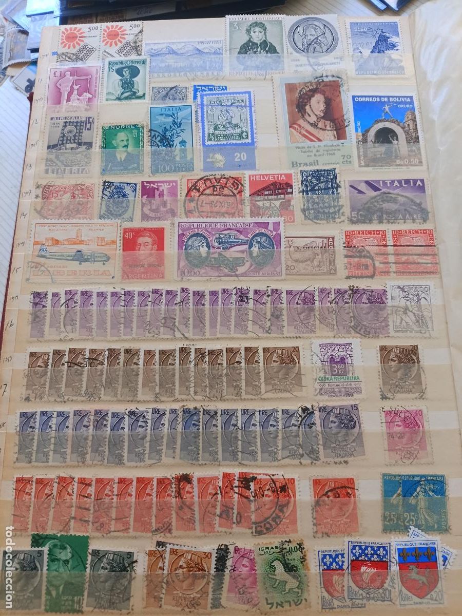 Stamps: Lote de sellos de Italia y otros pa&iacute;ses