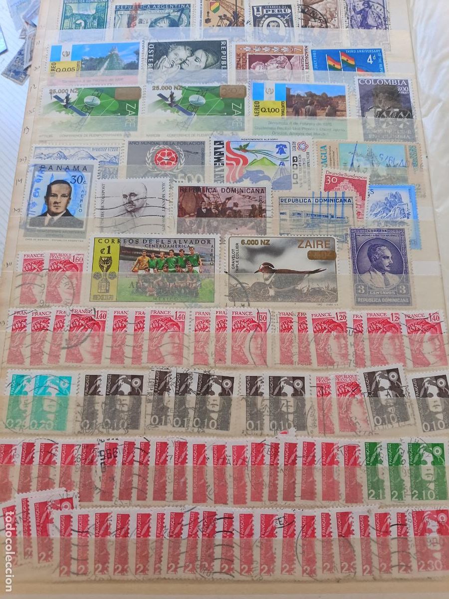 Stamps: Lote de sellos mundiales