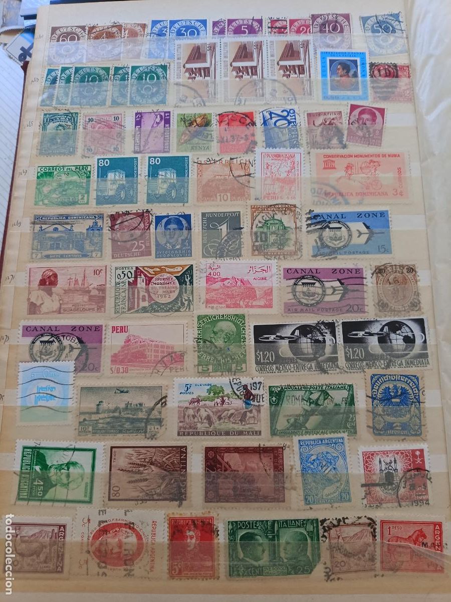 Stamps: Lote de sellos mundiales