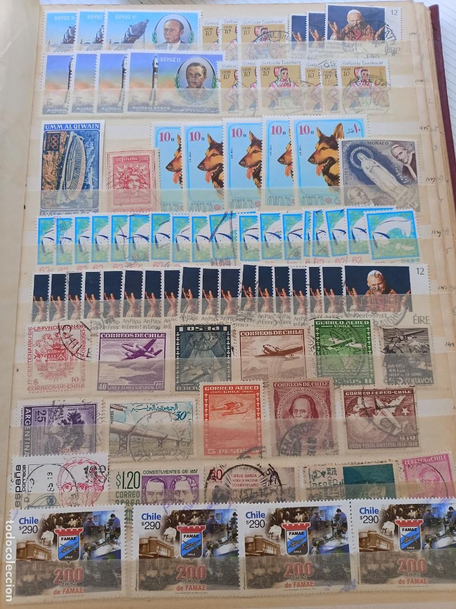 Stamps: Lote de sellos mundiales
