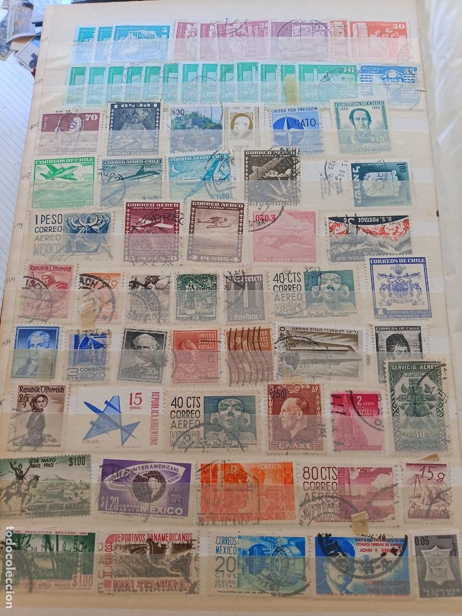 Stamps: Lote de sellos mundiales