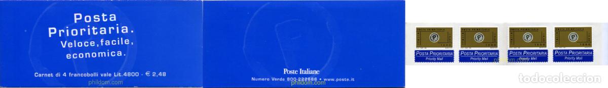 Stamps: 131507 MNH ITALIA 1999 SELLO PARA CORREO PRIORITARIO