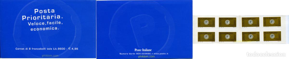 Stamps: 134980 MNH ITALIA 1999 SELLO PARA CORREO PRIORITARIO