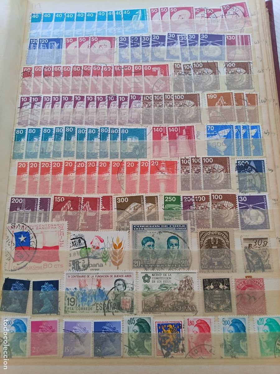 Stamps: Lote de sellos mundiales, Alemania, etc.