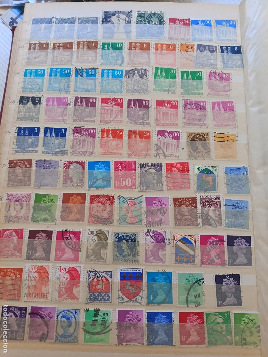 Stamps: Lote de sellos mundiales, Alemania, etc.