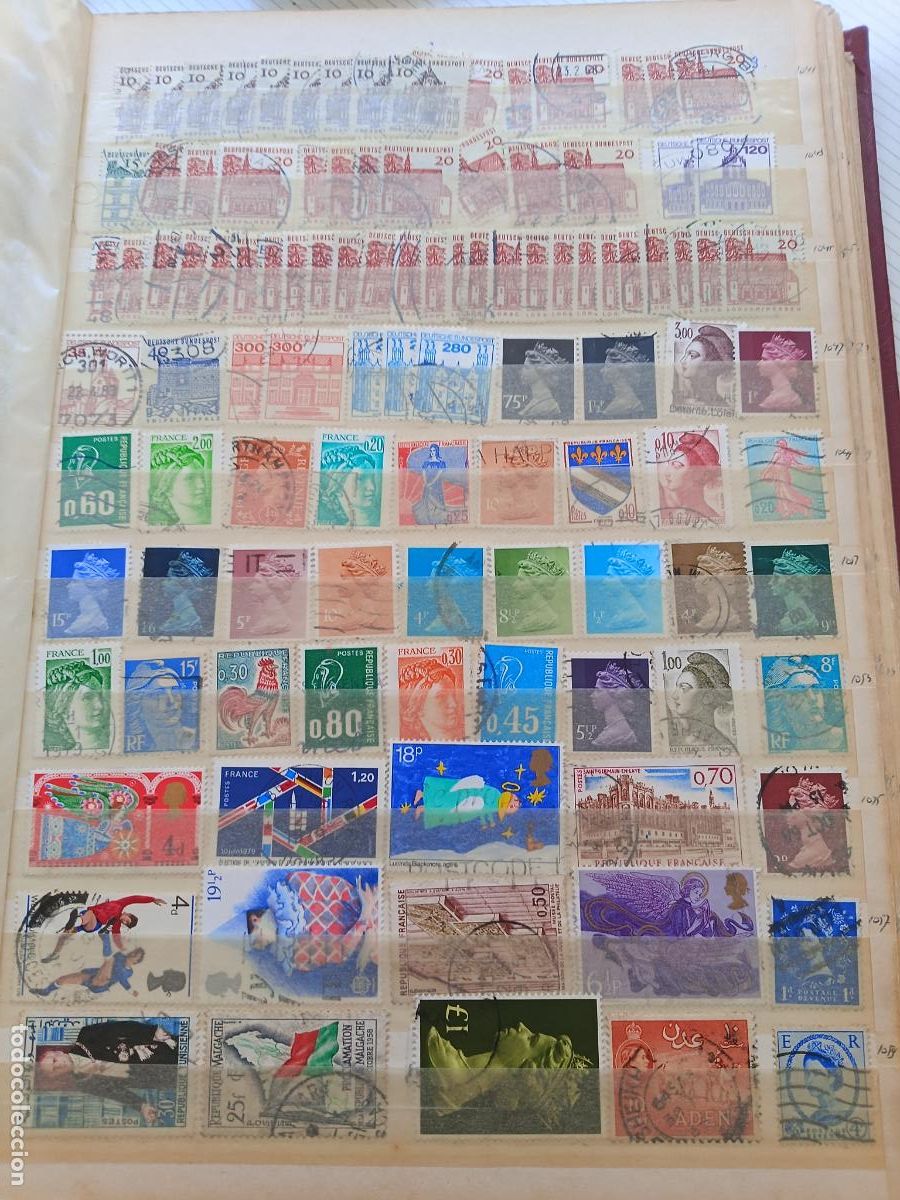 Stamps: Lote de sellos mundiales, Alemania, etc.